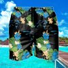 NFL Carolina Panthers Floral Men Beach Shorts