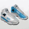 NFL Carolina Panthers Grey Blue Air Jordan 13 Shoes