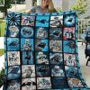 NFL Carolina Panthers Legends Blue Quilt Blanket