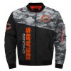 NFL Chicago Bears Camo Version Bomber Jacket