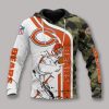 NFL Chicago Bears Camo White Red Pullover Hoodie