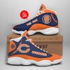 NFL Chicago Bears Custom Name Air Jordan 13 Shoes V3