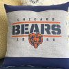 NFL Chicago Bears Logo Square Pillow Case