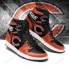 NFL Chicago Bears Orange Black Sneaker Air Jordan 1 High Sneakers