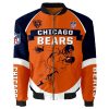 NFL Chicago Bears Orange Bomber Jacket