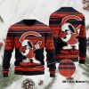 NFL Chicago Bears Snoopy In Orange Dark Blue Sweater