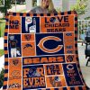 NFL Chicago Bears Sweet Home Quilt Blanket