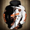 NFL Chicago Bears Thunder Graphic Gift Zip Up Hoodie