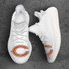 NFL Chicago Bears White Logo Sneaker Yeezy Boost Sneakers