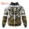 NFL Cincinnati Bengals Custom Name Number Deer Skull Zip Up Hoodie