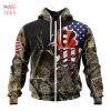 NFL Cincinnati Bengals Custom Name Number Forest Zip Up Hoodie