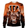 NFL Cincinnati Bengals Halloween Night Sweatshirt