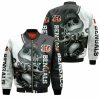 NFL Cincinnati Bengals Jack Skellington Bomber Jacket