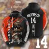 NFL Cincinnati Bengals Ken Anderson Orange Black Pullover Hoodie