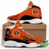 NFL Cincinnati Bengals Orange Black Air Jordan 13 Shoes