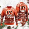 NFL Cincinnati Bengals Orange Ugly Christmas Sweater