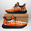 NFL Cincinnati Bengals Orange White Reze Sneakers