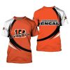 NFL Cincinnati Bengals Orange White T-Shirt