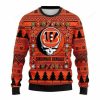 NFL Cincinnati Bengals Skull Ugly Christmas Sweater V2