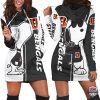 NFL Cincinnati Bengals Snoopy Lover Women Hoodie Dress
