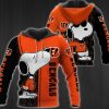 NFL Cincinnati Bengals Snoopy Pullover Hoodie