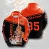 NFL Cincinnati Bengals Tyler Eifert Orange Black Pullover Hoodie