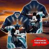 NFL Dallas Cowboys Custom Name Mickey Surf Hawaiian Shirt