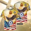 NFL Dallas Cowboys Custom Name One Nation Under God T-Shirt V2