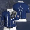 NFL Dallas Cowboys Dark Blue America Team Polo Shirt