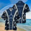 NFL Dallas Cowboys Dark Blue Lotus Flower Hawaiian Shirt