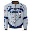 NFL Dallas Cowboys Graphic Player Running Bomber Jacket