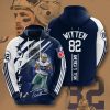 NFL Dallas Cowboys Jason Witten Blue White Pullover Hoodie