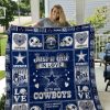 NFL Dallas Cowboys Just A Girl In Love Quilt Blanket