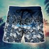 NFL Dallas Cowboys Tropical Flower Men Beach Shorts