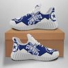 NFL Dallas Cowboys White Blue Big Text Reze Sneakers