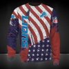 NFL Detroit Lions American Flag Sweatshirt