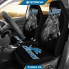 NFL Detroit Lions Black Car Seat Covers