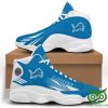 NFL Detroit Lions Blue Air Jordan 13 Shoes