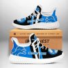 NFL Detroit Lions Blue Black Reze Sneakers