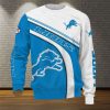 NFL Detroit Lions Blue White Sweatshirt
