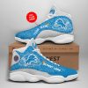 NFL Detroit Lions Custom Name Air Jordan 13 Shoes V1