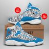 NFL Detroit Lions Custom Name Number Air Jordan 13 Shoes V3