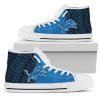 NFL Detroit Lions High Top Shoes