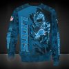 NFL Detroit Lions Honolulu Blue Camo Sweatshirt