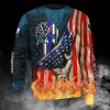 NFL Houston Texans American Flag Sweatshirt V2
