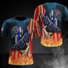 NFL Houston Texans American Flag T-Shirt V2