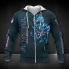 NFL Houston Texans Blue Camo Zip Up Hoodie