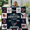 NFL Houston Texans Blue Est 2002 Quilt Blanket