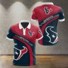 NFL Houston Texans Blue Red Polo Shirt