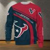 NFL Houston Texans Blue Red Sweatshirt